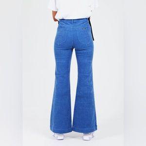 Rollas East Coast Corduroy Flare in French Blue